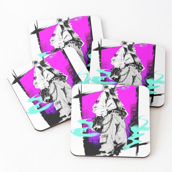 Item preview, Cyberpunk Courier Girl Anime Art designed and sold by NijiWorld.