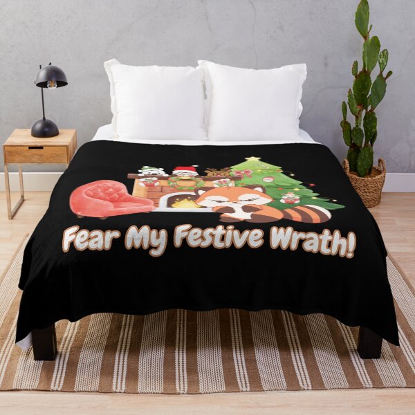 Item preview, Fox Christmas Shirt Fox Lovers Fear My Festive Wrath Holiday Xmas Gift designed and sold by E20STUDIO.