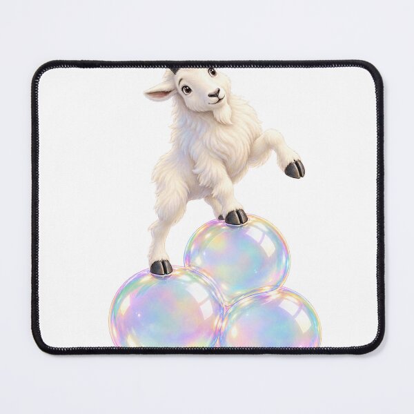 Item preview, Mountain Goat Balancing Crystal Soap Bubbles designed and sold by Drip stamp.