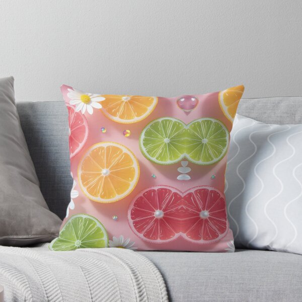 Item preview, Citrus fruits and daisies designed and sold by LenaArte25.