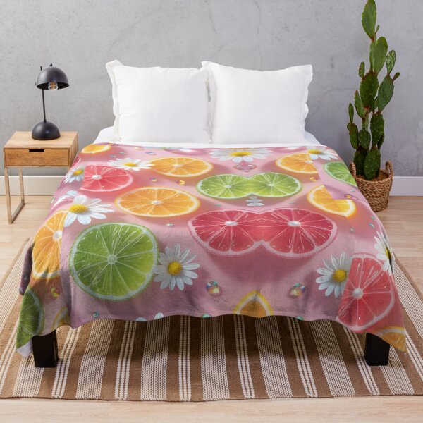 Item preview, Citrus fruits and daisies designed and sold by LenaArte25.