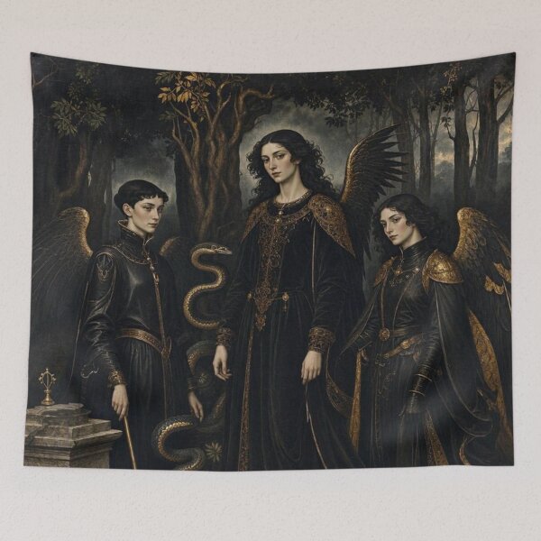 Item preview, Medieval Dark Goth Art designed and sold by TheDarkWardrobe.