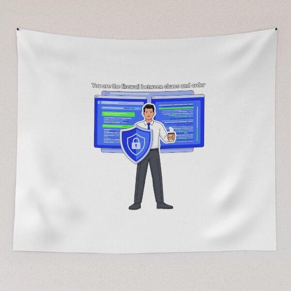 Item preview, Firewall Between Chaos and Order designed and sold by NiftyWrx.