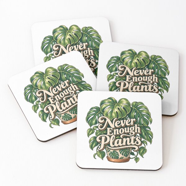 Item preview, Never Enough Plants Houseplant Gardening Monstera Leaf Lover designed and sold by Photo-Sphere101.