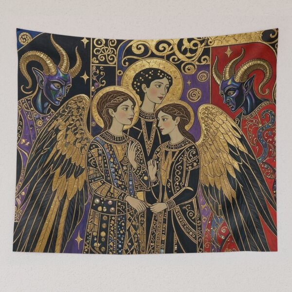 Item preview, Medieval Dark Goth Art designed and sold by TheDarkWardrobe.