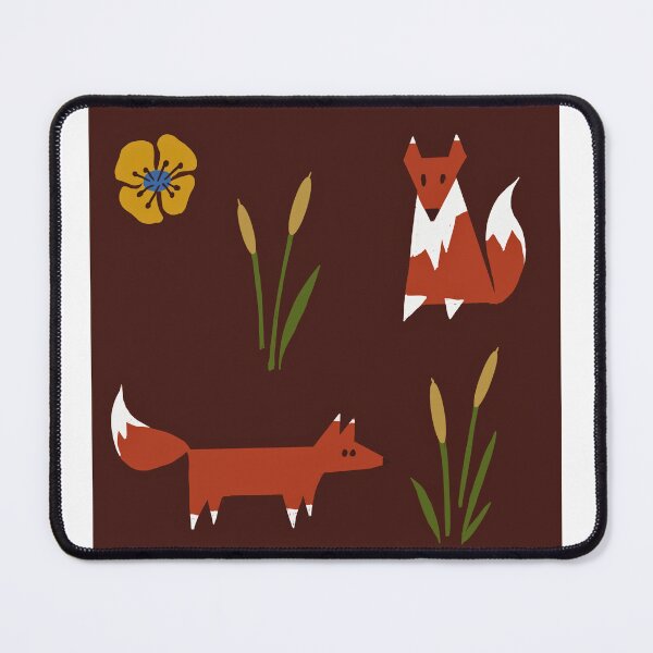 Item preview, Fox n flower designed and sold by miccibee art and design.