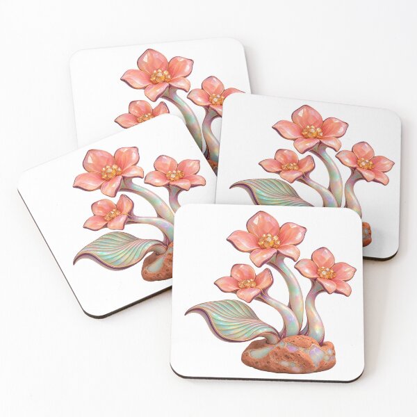 Item preview, Opal Desert Bloom Sculptural Botanical designed and sold by Drip stamp.