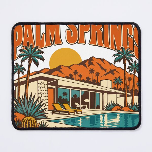 Item preview, Palm Springs Gift - Desert Modern designed and sold by RedRubyBubble.