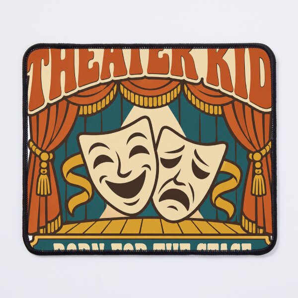 Item preview, Theater Kid Gift - Born For The Stage designed and sold by RedRubyBubble.