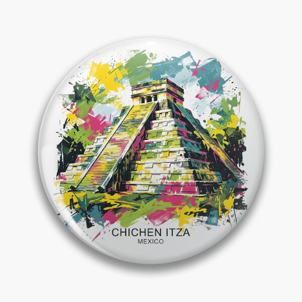 Item preview, Chichen Itza Minimalist Pyramid Under the Sun designed and sold by EdwinkOne.