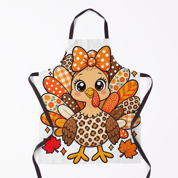 Item preview, Cute Thanksgiving Turkey Bow Autumn Pattern Design designed and sold by stmpdwrld.