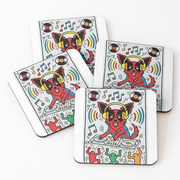Item preview, Papillon DJ – Tiny Dog, Big Beats designed and sold by PictoVibe.