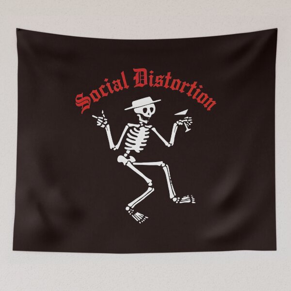 Item preview, Dancing Skeleton Social Distortion Band  designed and sold by AXA-Walahada.