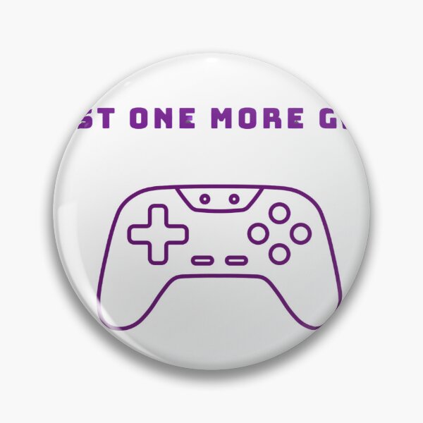 Item preview, Just One More Game - Gamer Controller Gift designed and sold by FlawlessStudio.