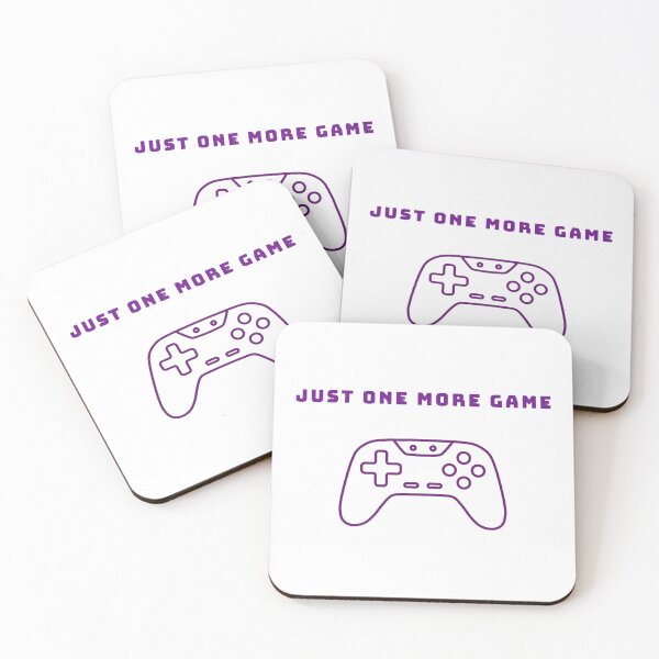 Item preview, Just One More Game - Gamer Controller Gift designed and sold by FlawlessStudio.
