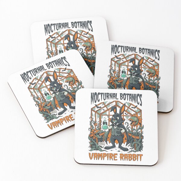 Item preview, Gothic Rabbit Botanist – Haunted Greenhouse designed and sold by PictoVibe.