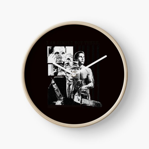 Item preview, I AM SIMPLY NOT THERE. American Psycho Collage designed and sold by Artful-Blooms.