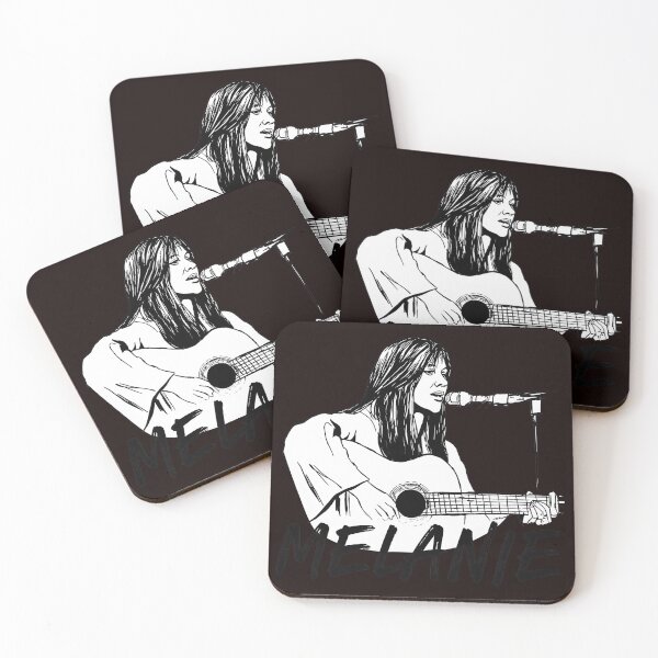Item preview, Melanie Singer Songwriter Guitar Sketch Art designed and sold by Artful-Blooms.