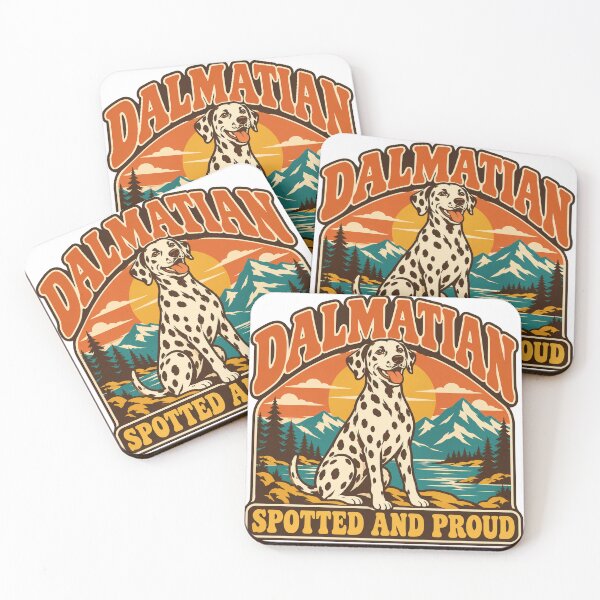 Item preview, Dalmatian Gift - Spotted And Proud designed and sold by RedRubyBubble.