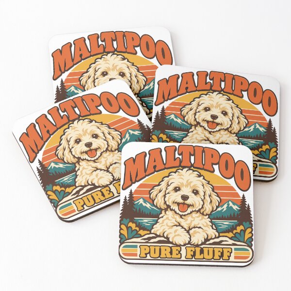 Item preview, Maltipoo Gift - Pure Fluff designed and sold by RedRubyBubble.