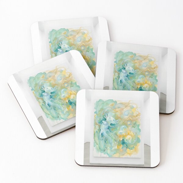 Item preview, Axolotl Sound Bath – Underwater Zen designed and sold by PictoVibe.