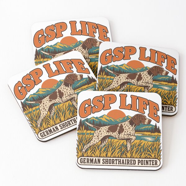 Item preview, German Shorthaired Pointer Gift - GSP Life designed and sold by RedRubyBubble.
