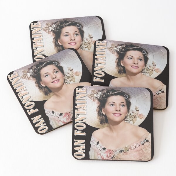 Item preview, Joan Fontaine  Hollywood Star Portrait designed and sold by NoxArtis.