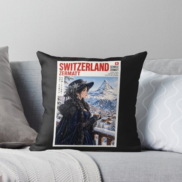 Item preview, Switzerland — Zermatt — Gothic Dreams Beneath the Matterhorn designed and sold by DibujandoPorfa.