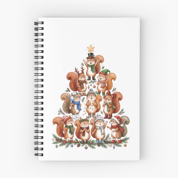 Item preview, Squirrel Christmas Tree designed and sold by Tiffany Roy.