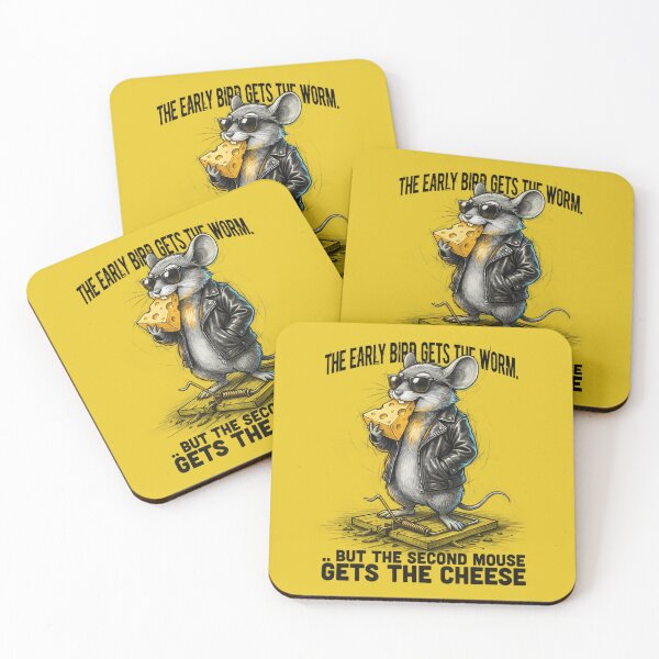 Item preview, The Second Mouse Gets The Cheese designed and sold by IronDissident.