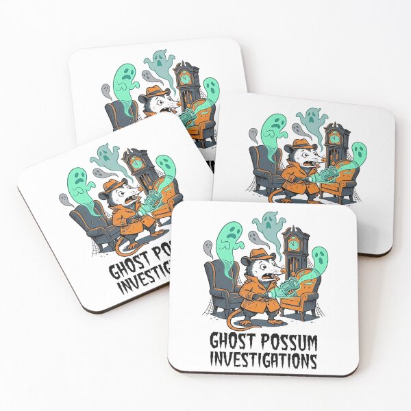 Item preview, Opossum Paranormal Investigator – Ghost Patrol designed and sold by PictoVibe.