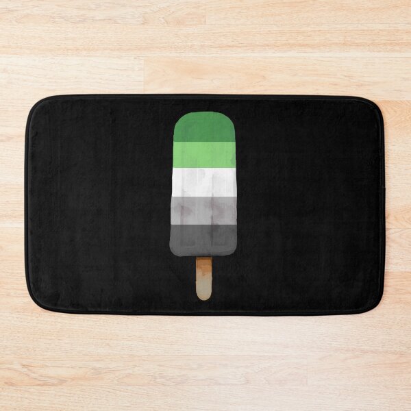 Item preview, Cute Aromantic Pride Flag Ice Cream Lolly designed and sold by TackyTime.