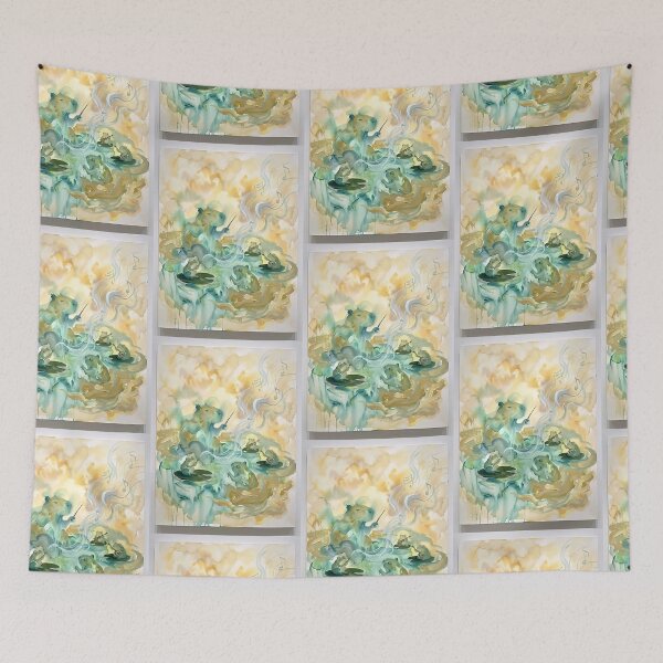 Item preview, Capybara Hot Spring Orchestra – Nature's Melody designed and sold by PictoVibe.