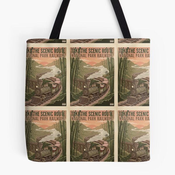 Item preview, Red Panda Mountain Railway – Take the Scenic Route designed and sold by PictoVibe.