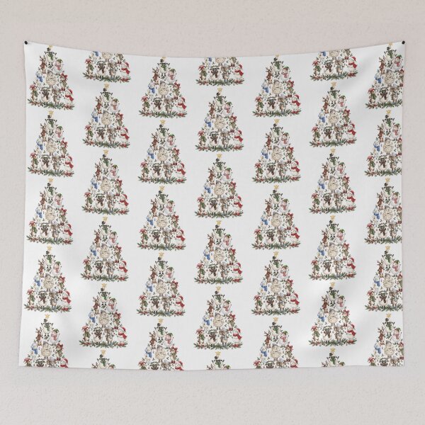 Item preview, Farm Animals Christmas Tree designed and sold by Tiffany Roy.