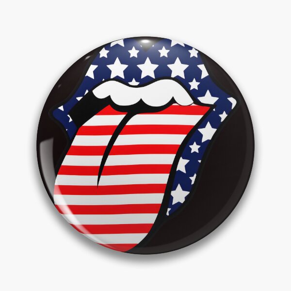 Item preview, USA Patriotic Lips Tongue  designed and sold by QueenLeachqq.