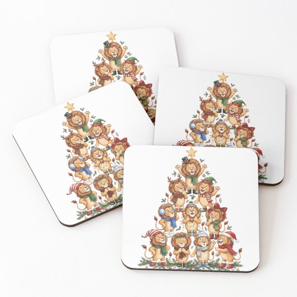 Item preview, Lion Christmas Tree designed and sold by Tiffany Roy.