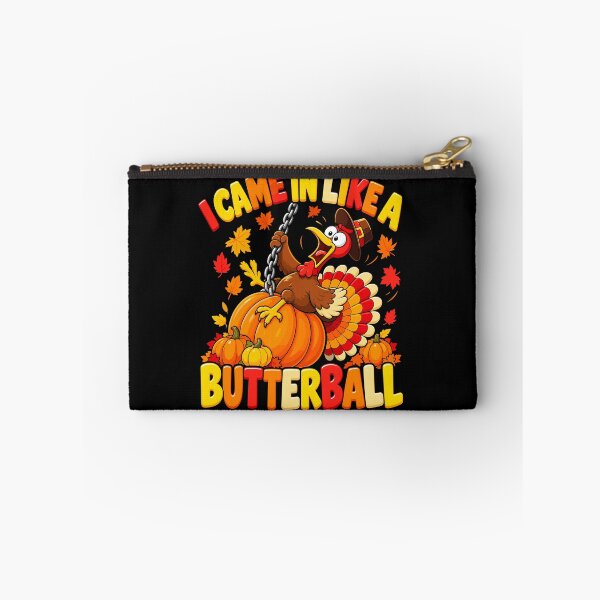 Item preview, Thanksgiving Turkey Humor Swinging Pumpkin Fall Design designed and sold by stmpdwrld.