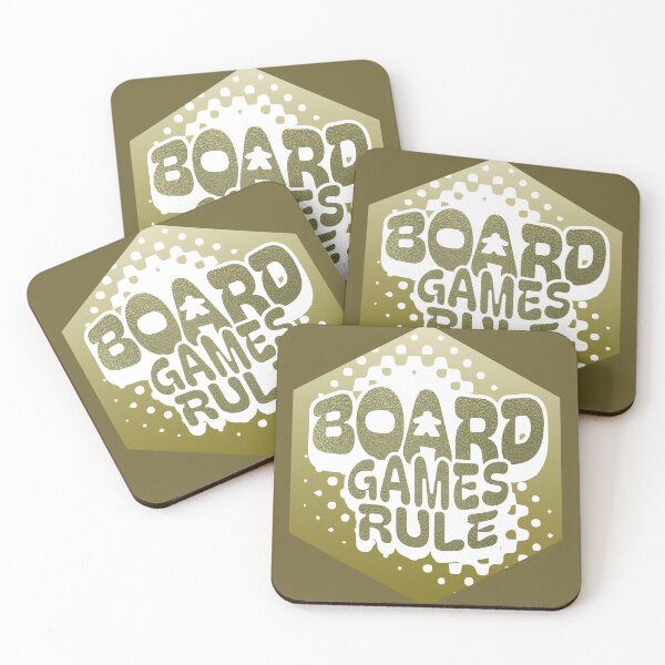 Item preview, Retro Gold Metal Board Games Rule Meeple   designed and sold by TackyTime.