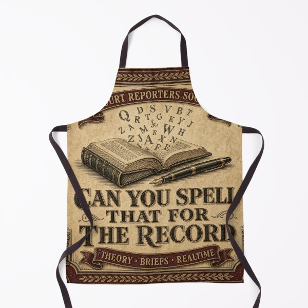 Item preview, Can You Spell That for the Record Court Reporting Badge designed and sold by BoosterShop.