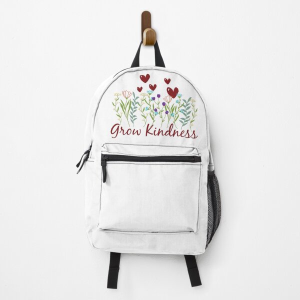 Item preview, Grow Kindness – Whimsical Floral Hearts and Wildflowers designed and sold by Imagine Bee Studio.