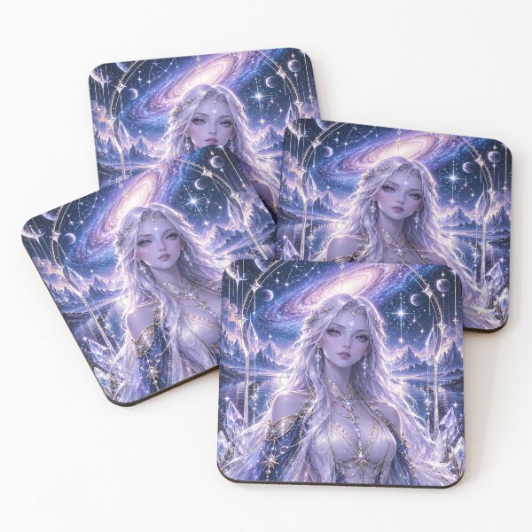 Item preview, Andromedan Starseed Goddess – Celestial Galaxy Art designed and sold by Alcyone-Blue.
