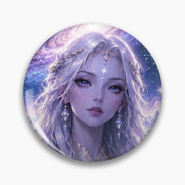 Item preview, Andromedan Starseed Goddess – Celestial Galaxy Art designed and sold by Alcyone-Blue.