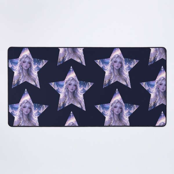 Item preview, Andromedan Starseed Goddess – Celestial Galaxy Art designed and sold by Alcyone-Blue.