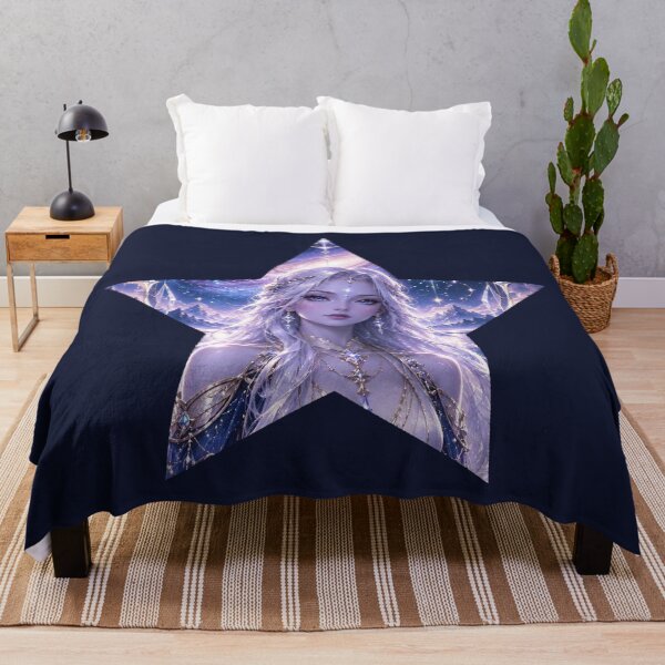 Item preview, Andromedan Starseed Goddess – Celestial Galaxy Art designed and sold by Alcyone-Blue.