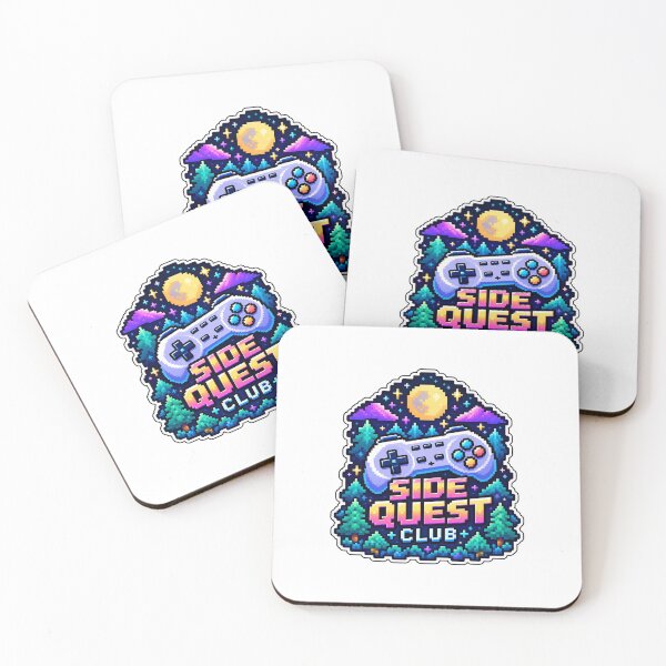 Item preview, Side Quest Club – Retro Pixel Art Gaming designed and sold by DesignStore ⭐⭐⭐⭐⭐.