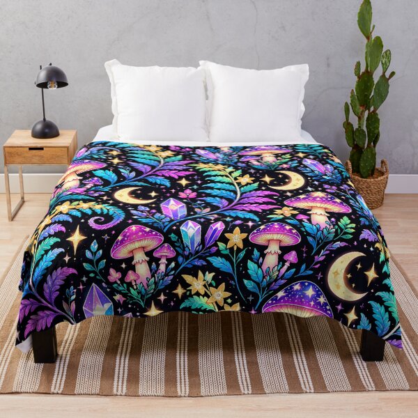 Item preview, Dreamy Cosmic Ghost Mushroom Botanical Universe designed and sold by Thai Vibe Studio.