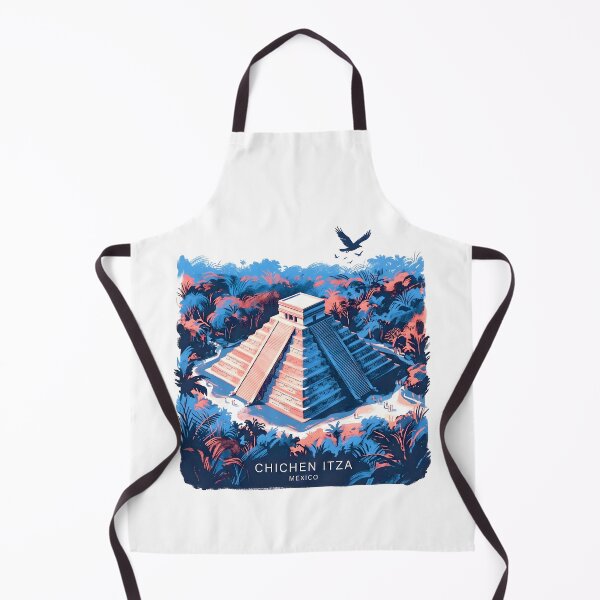 Item preview, Chichen Itza in a Tropical Jungle designed and sold by EdwinkOne.