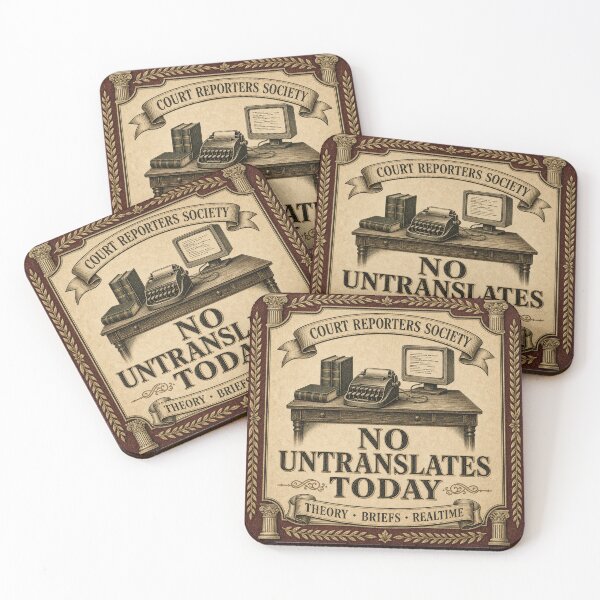Item preview, No Untranslates Today Captioning Badge designed and sold by BoosterShop.
