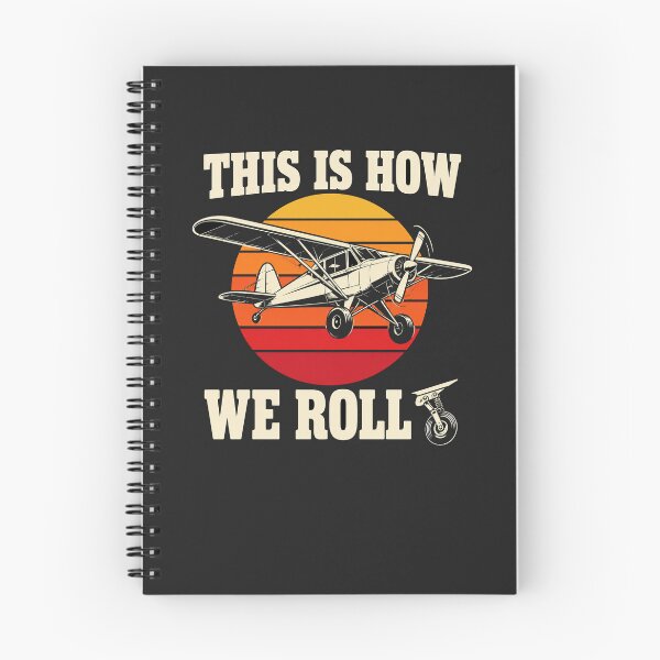 Item preview, This Is How We Roll - Taildragger designed and sold by Quirky Cotton Collective.